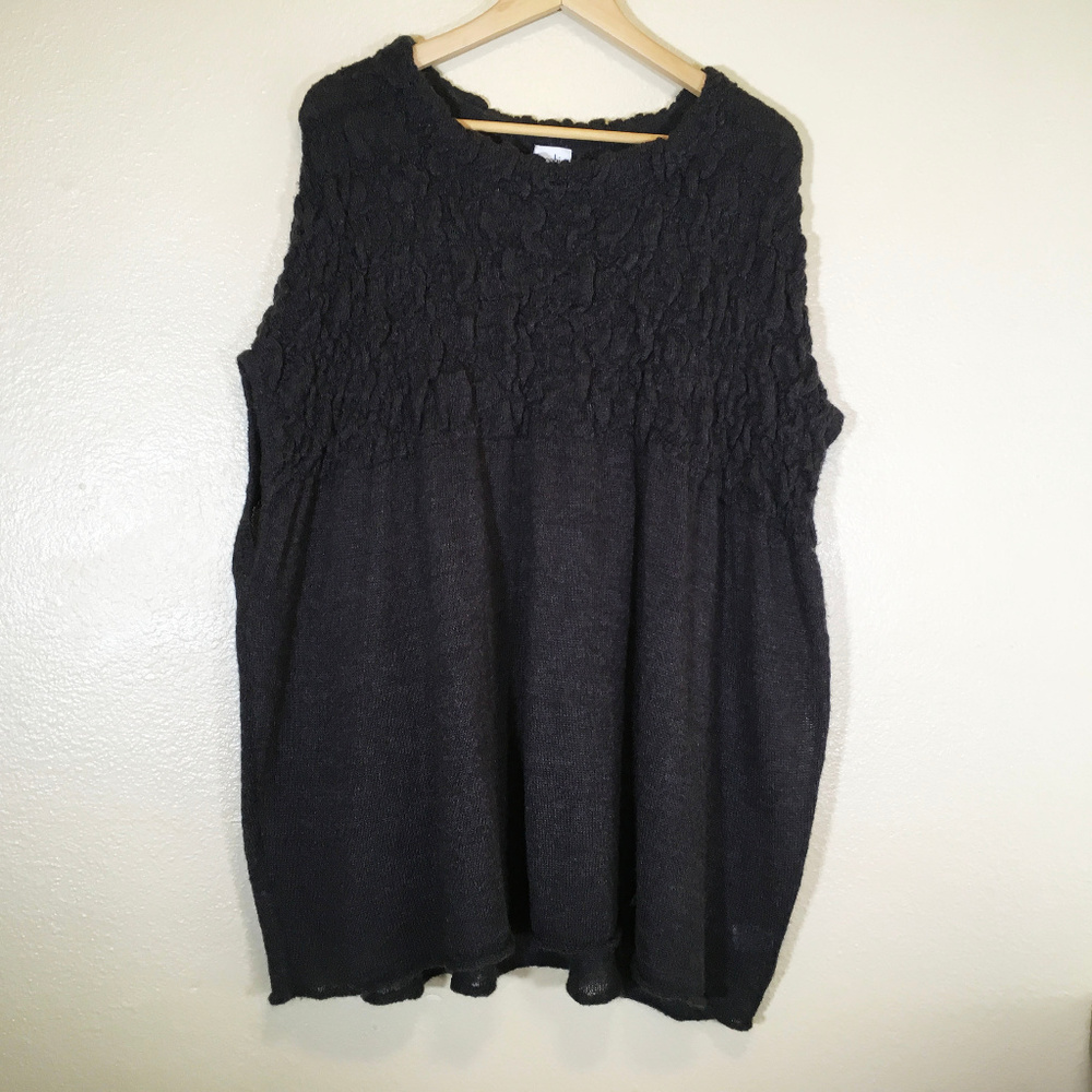 CAbi Waverly Poncho Wool Blend Limited Ed 3124  XS